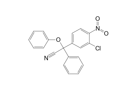 a-(3-chloro-4-nitrophenyl)-a-phenoxy-a-phenylacetonitrile