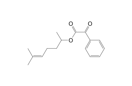 1,5-Dimethylhex-4-enyl 2-oxo-2-phenyl-acetate