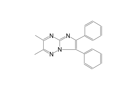 2,3-Dimethyl-6,7-diphenylimidazo[1,2-b][1,2,4]triazine