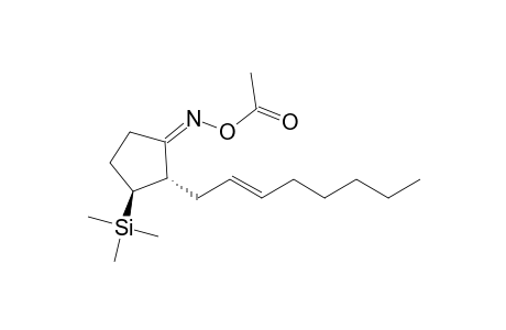 Cyclopentanone, 2-(2-octenyl)-3-(trimethylsilyl)-, O-acetyloxime, [1Z,2.alpha.(Z),3.beta.]-