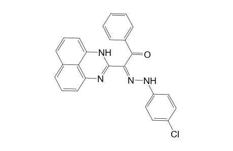 2-[N-(4-Chlorophenyl)-2-oxo-2-phenylethanehydrazonoyl]-1H-perimidine