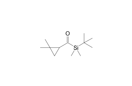 2,2-Dimethylcyclopropyl dimethyl-t-butylsilyl ketone