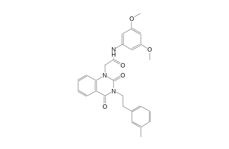 N-(3,5-dimethoxyphenyl)-2-(3-[2-(3-methylphenyl)ethyl]-2,4-dioxo-3,4-dihydro-1(2H)-quinazolinyl)acetamide