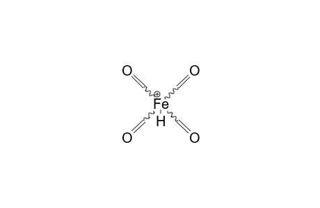 Hydrido-iron tetracarbonyl cation