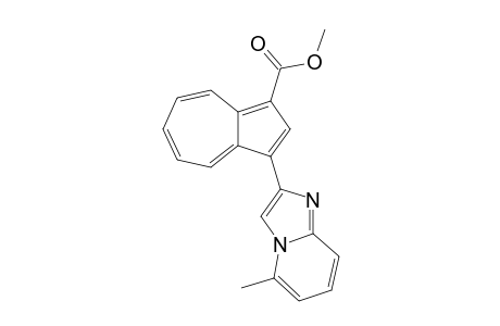 3-(5-Methyl-2-imidazo[1,2-a]pyridinyl)-1-azulenecarboxylic acid methyl ester