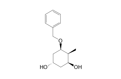 (1S,2S,3R,5S)-2-Methyl-1-phenylmethoxycyclohexan-1,5-diol