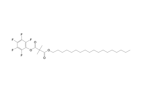 Dimethylmalonic acid, octadecyl pentafluorophenyl ester