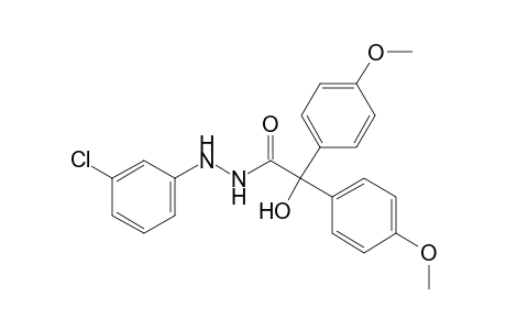 Hydroxy-bis-(4-methoxy-phenyl)-acetic acid N'-(3-chloro-phenyl)-hydrazide