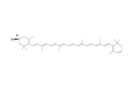 DEOXYLUTEIN I, (3R)-3-HYDROXY-3',4'-DIDEHYDRO-BETA,BETA-CAROTENE