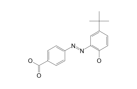 4-[(E)-(5-TERT.-BUTYL-2-HYDROXYPHENYL)-DIAZENYL]-BENZOIC-ACID;L(2)HH'