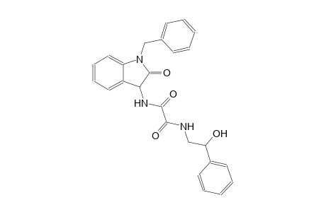 ethanediamide, N~1~-[2,3-dihydro-2-oxo-1-(phenylmethyl)-1H-indol-3-yl]-N~2~-(2-hydroxy-2-phenylethyl)-