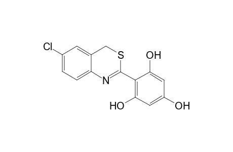 2-(2,4,6-Trihydroxyphenyl)-6-chloro-4H-3,1-benzothiazine