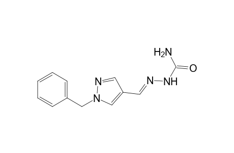 1-[(E)-[1-(phenylmethyl)pyrazol-4-yl]methylideneamino]urea