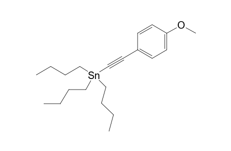 Tributyl((4-methoxyphenyl)ethynyl)stannane