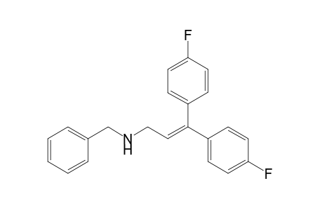N-benzyl-3,3-bis(4-fluorophenyl)prop-2-en-1-amine