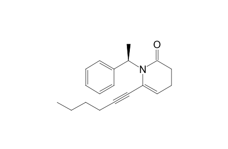 6-hex-1-ynyl-1-[(1R)-1-phenylethyl]-3,4-dihydropyridin-2-one