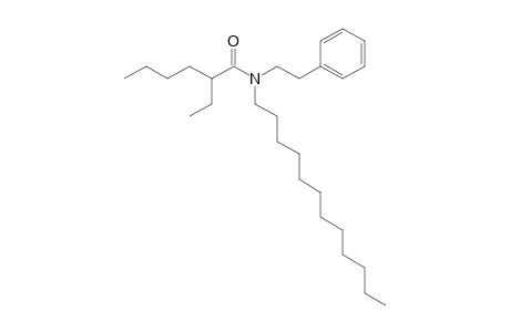 Hexanamide, 2-ethyl-N-(2-phenylethyl)-N-dodecyl-