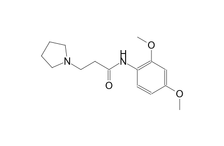 1-pyrrolidinepropanamide, N-(2,4-dimethoxyphenyl)-