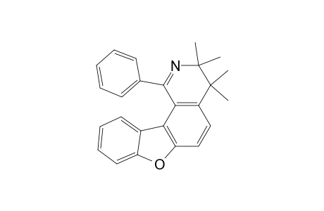 3,3,4,4-tetramethyl-1-phenyl-3,4-dihydrobenzofuro[2,3-h]isoquinoline
