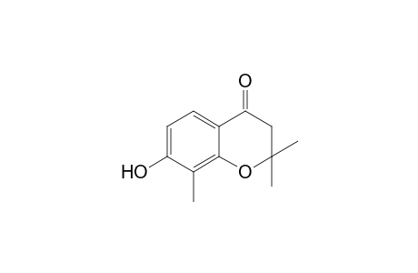2,2-Dimethyl-7-hydroxy-8-methyl-4-chomanone