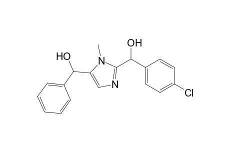 .alpha.2-(p-Chlorophenyl)-1-methyl-.alpha.5-phenyl-2,5-imidazoledimethanol