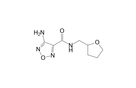 4-Amino-N-(tetrahydro-2-furanylmethyl)-1,2,5-oxadiazole-3-carboxamide
