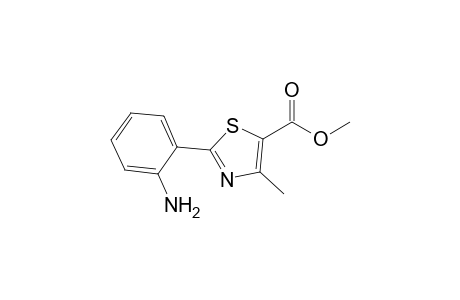 Methyl 2-(2-Aminophenyl)-4-(methyl)thiazol-5-carboxylate