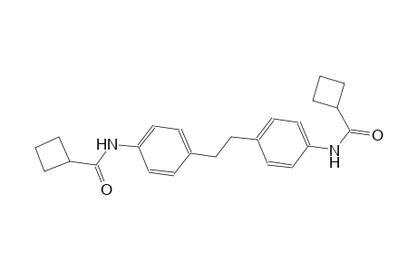 N-[4-(2-{4-[(cyclobutylcarbonyl)amino]phenyl}ethyl)phenyl]cyclobutanecarboxamide