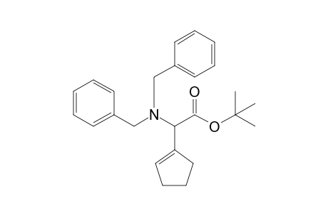 tert-Butyl (cyclopent-1-enyl)-N,N-dibenzylaminoacetate