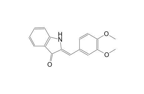 (2Z)-2-(3,4-dimethoxybenzylidene)-1,2-dihydro-3H-indol-3-one