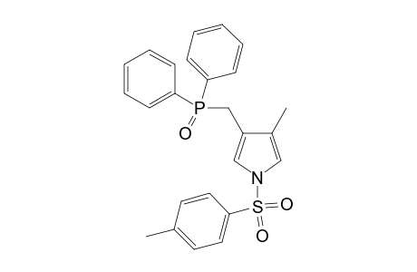 3-(diphenylphosphorylmethyl)-4-methyl-1-(p-tolylsulfonyl)pyrrole