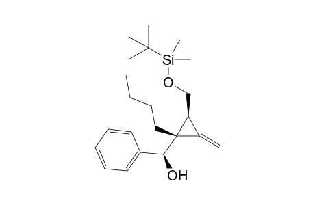 (S)-((1R,2S)-1-butyl-2-(((tert-butyldimethylsilyl)oxy)methyl)-3-methylenecyclopropyl)(phenyl)methanol