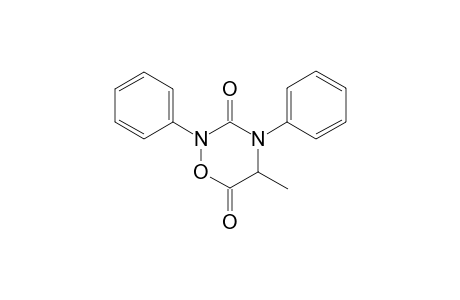 5-Methyl-2,4-diphenyl-1,2,4-oxadiazinane-3,6-dione