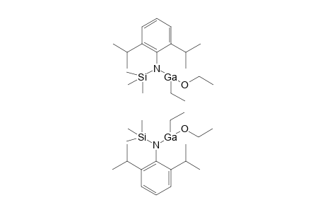 Bis[((2,6-diisopropylphenyl)(trimethylsilyl)amino)(ethyl)gallium(III) ethanolate]