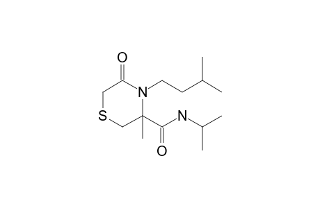 4-Isopentyl-N-isopropyl-3-methyl-5-oxothiomorpholine-3-carboxamide