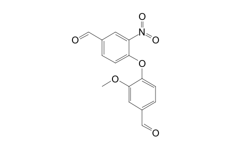 4-(4-Formyl-2-methoxyphenoxy)-3-nitrobenzaldehyde