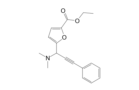 5-[1-Dimethylamino)-3-phenyl-2-propynyl]-2-furan-carboxylic acid Ethyl Ester