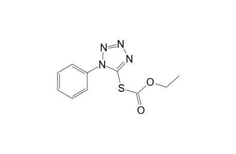 Ethyl (1-phenyl-1,2,3,4-tetrazol-5-yl)sulfanylmethanoate