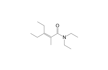 (E)-N,N-Diethyl-3-ethyl-2-methylpent-2-enamide