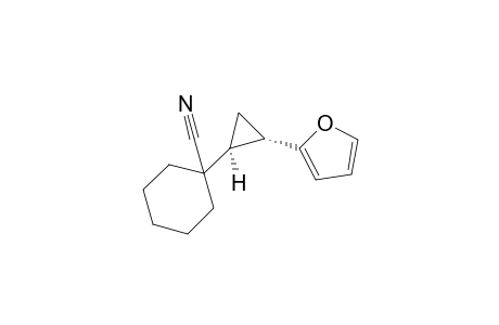 1-[(1S,2S)-2-(2-furyl)cyclopropyl]cyclohexanecarbonitrile