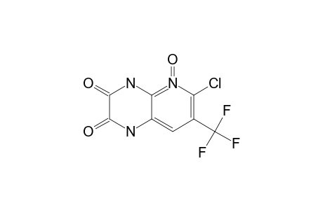 6-CHLORO-7-TRIFLUOROMETHYL-1,4-DIHYDRO-PYRIDO-[2,3-B]-PYRAZINE-2,3-DIONE-N-OXIDE