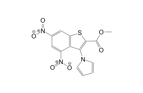 methyl 4,6-dinitro-3-(1H-pyrrol-1-yl)-1-benzothiophene-2-carboxylate