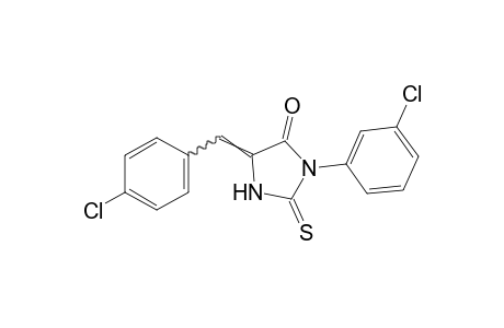 5-(p-chlorobenzylidene)-3-(m-chlorophenyl)-2-thiohydantoin