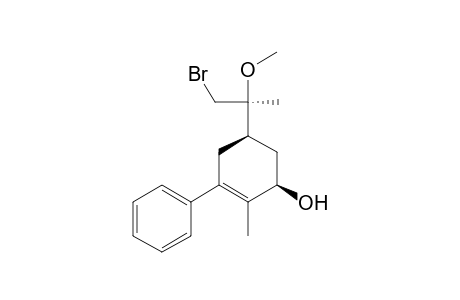 (1R,5R)-5-[(1S)-2-bromo-1-methoxy-1-methyl-ethyl]-2-methyl-3-phenyl-cyclohex-2-en-1-ol