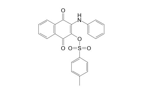 3-Tosyloxy-2-phenylamino-1,4-naphthoquinone