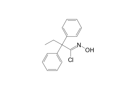 2,2-Diphenylbutanohydroximoyl chloride