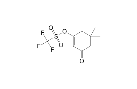 (5,5-dimethyl-3-oxidanylidene-cyclohexen-1-yl) tris(fluoranyl)methanesulfonate