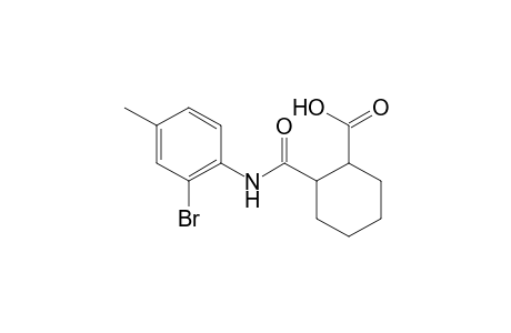 2-[(2-Bromo-4-methylanilino)carbonyl]cyclohexanecarboxylic acid