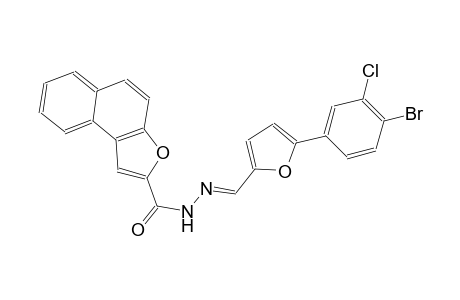 N'-{(E)-[5-(4-bromo-3-chlorophenyl)-2-furyl]methylidene}naphtho[2,1-b]furan-2-carbohydrazide