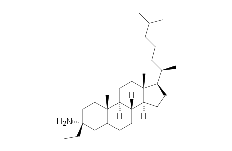 3.alpha.-amino-3.beta.-ethyl-cholestane